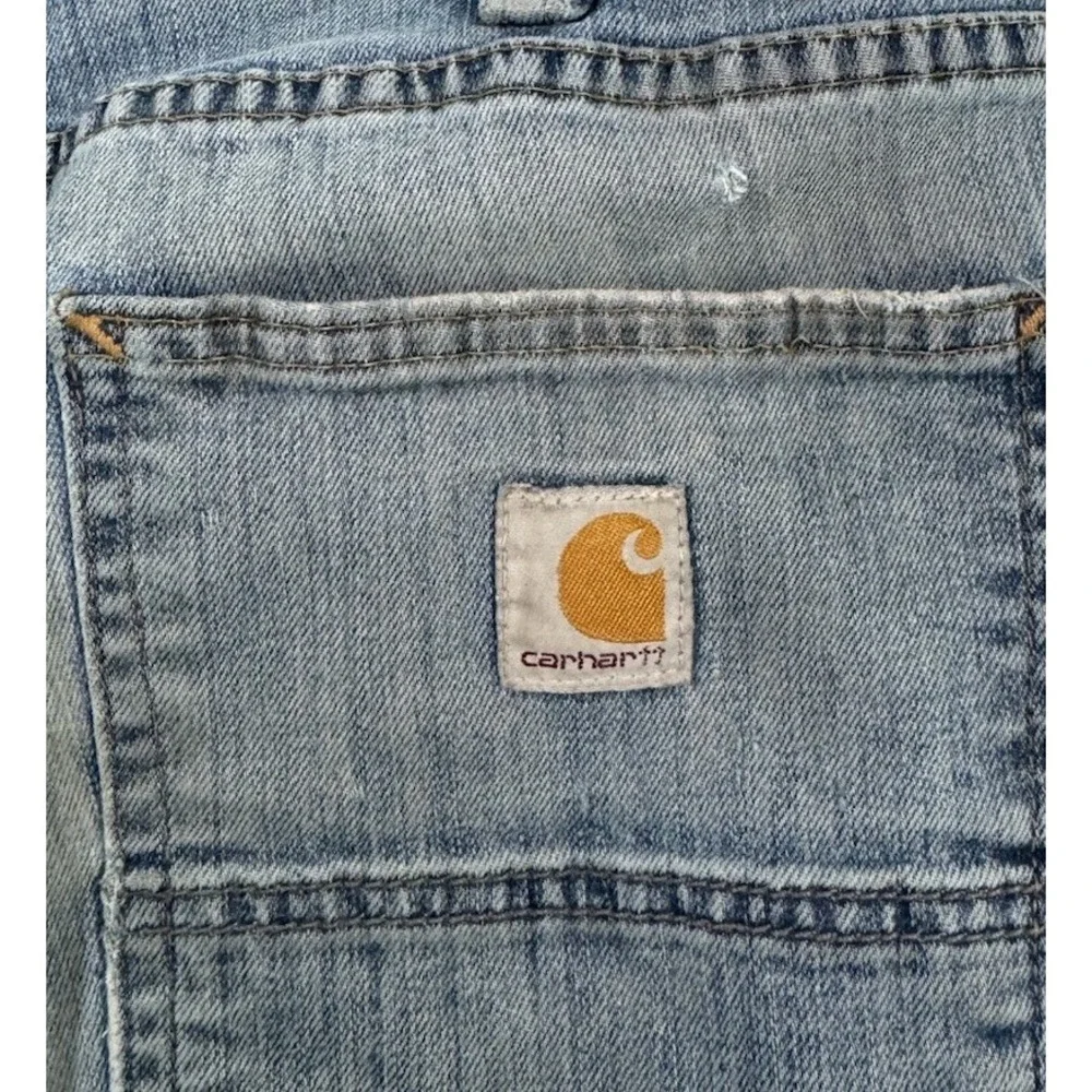 Carhartt Jeans Mens 32x32 Blue Rugged Flex Relaxed Fit Tapered BD4960-M